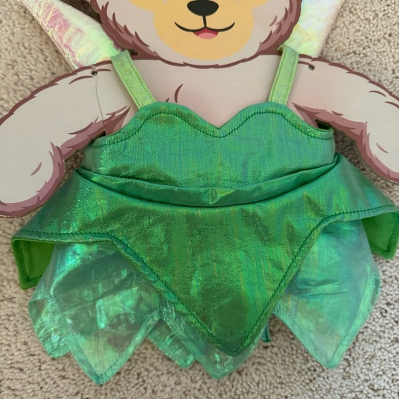 Disney Tinker Bell - Peter Pan 17” Shellie May Bear Plush Costume Outfit Clothes - Picture 7 of 11